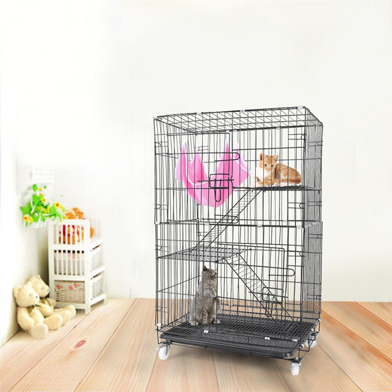 Tucker Murphy™ Pet Kennedale Portable Cat Cage with Door Wayfair